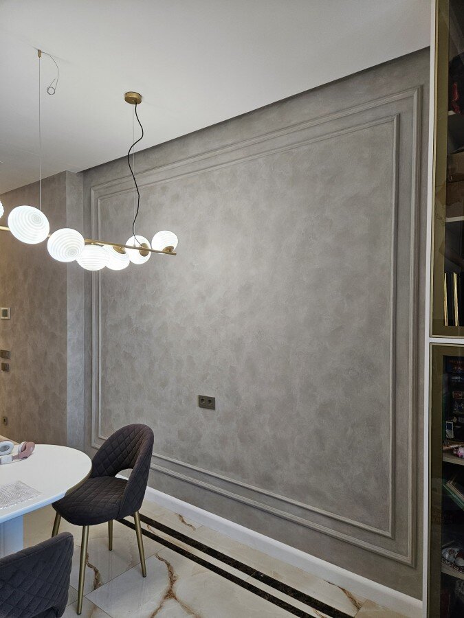 Примеры отделки стен