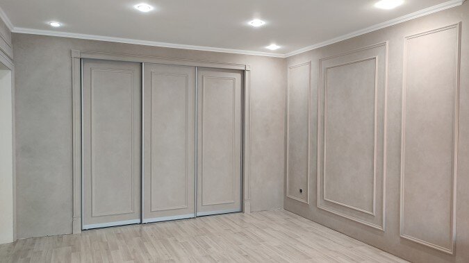 Примеры отделки стен